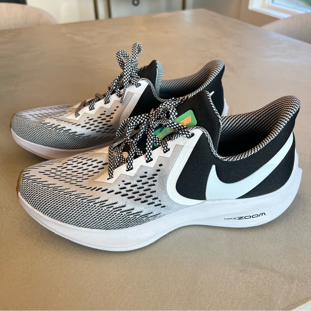 Nike Zoom Air Winflo Men's‎ Black and White Athletic Shoes Size 8.5 - Picture 5 of 9